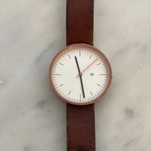 Uniform Wears Watch with Date